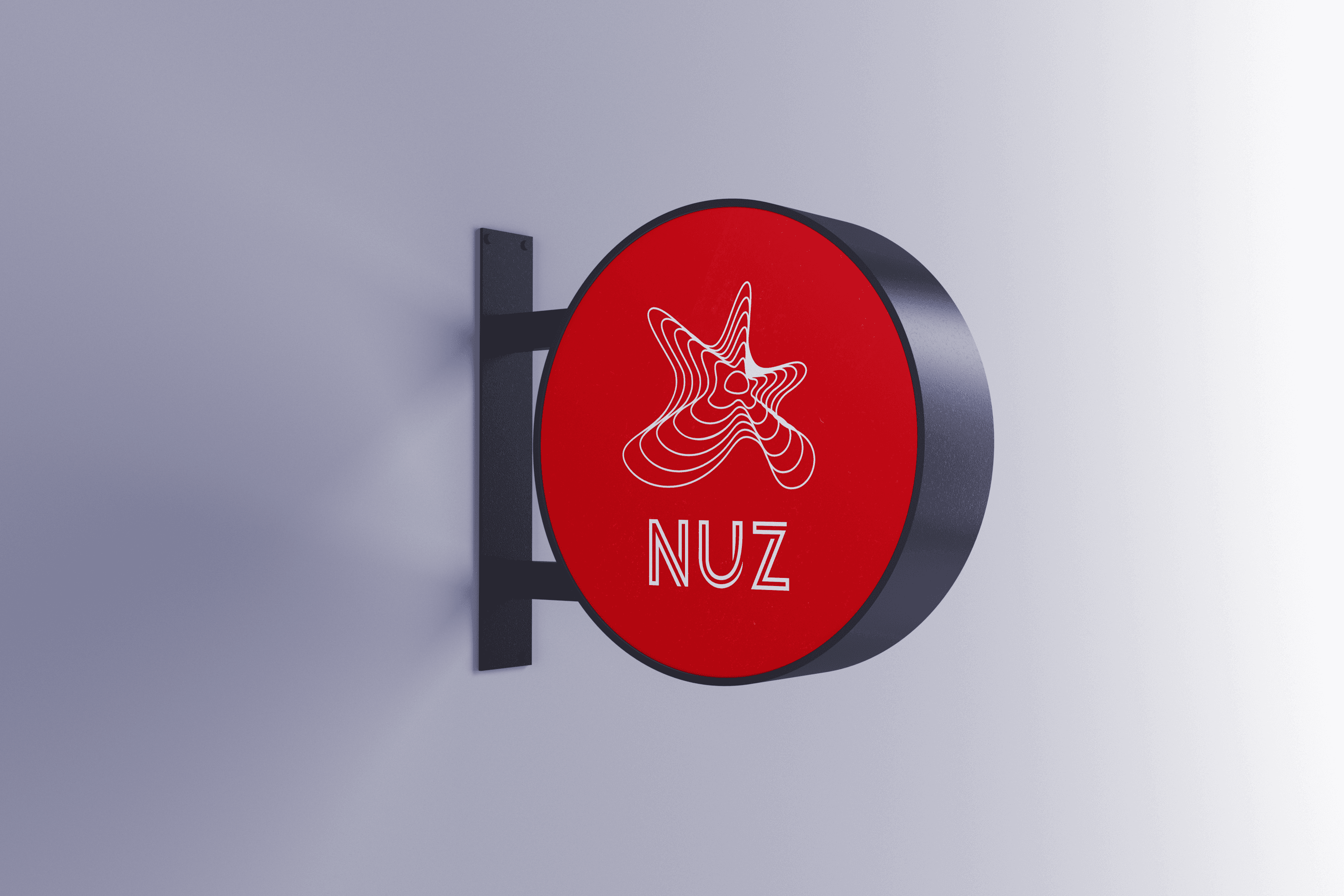 Brand identity design for Nuz Restaurant